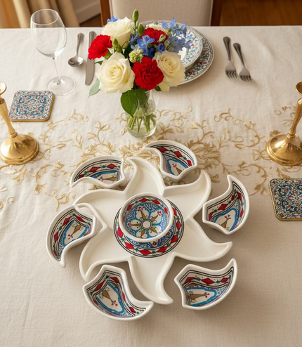 Tapas-Schale „Sonne“ – handgefertigt