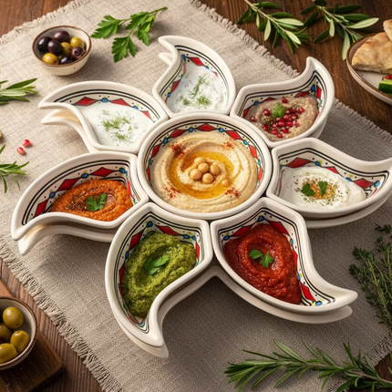 Tapas-Schale „Sonne“ – handgefertigt