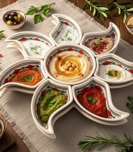 Tapas-Schale „Sonne“ – handgefertigt