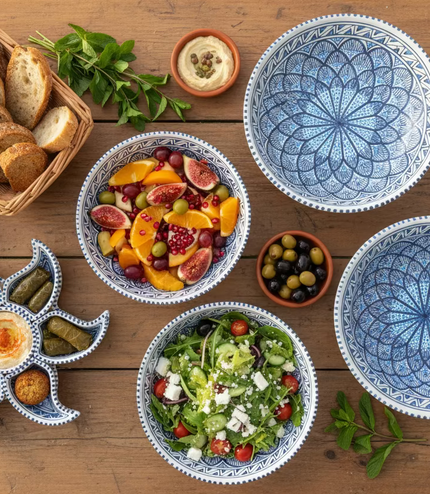 Mediterranes Sonnen-Set