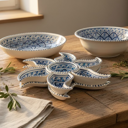 Mediterranes Sonnen-Set