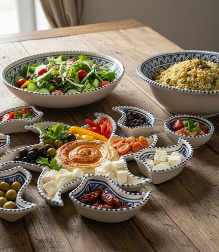 Mediterranes Sonnen-Set