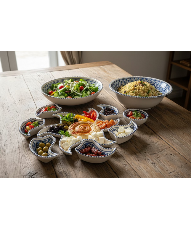 Mediterranes Sonnen-Set