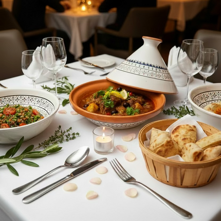 Tajine aus Keramik glasiert – handgefertigt