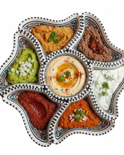 Keramik Tapas Schale Blume