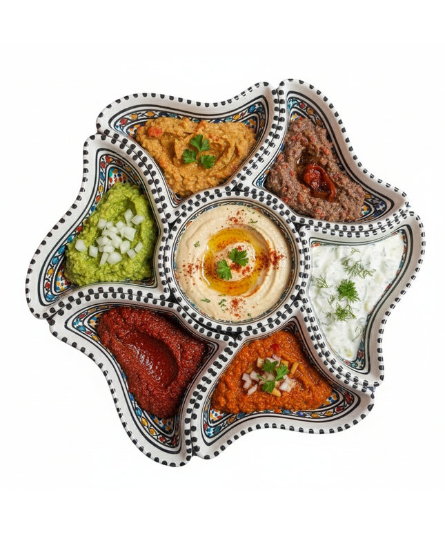 Keramik Tapas Schale Blume