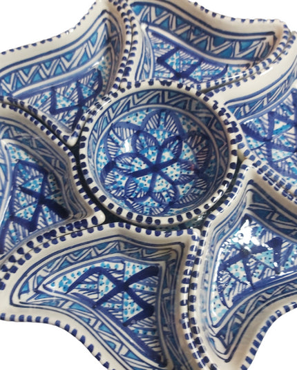 Keramik Tapas Schale Blume