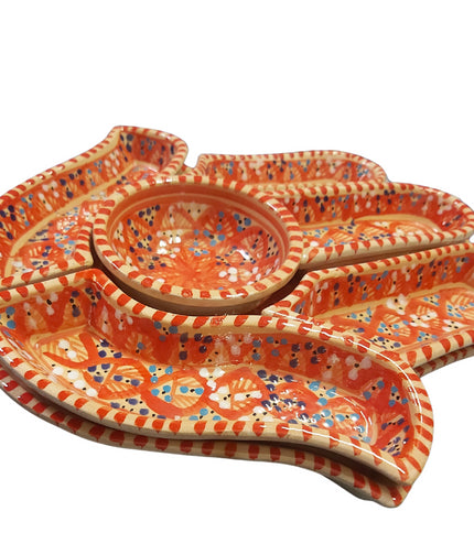 Keramik Tapas Schale Hand der Fatima, Hamsa