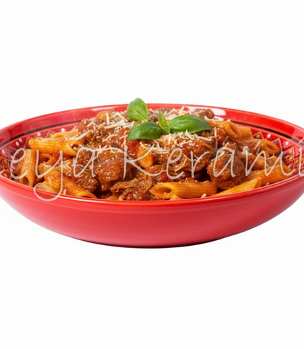 Keramik Flache Schale