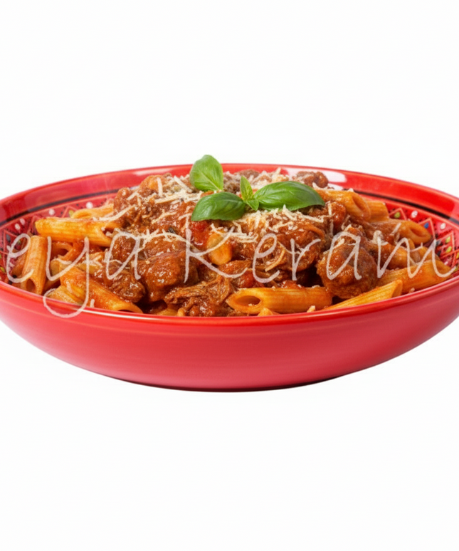 Keramik Flache Schale