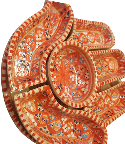 Keramik Tapas Schale Hand der Fatima, Hamsa