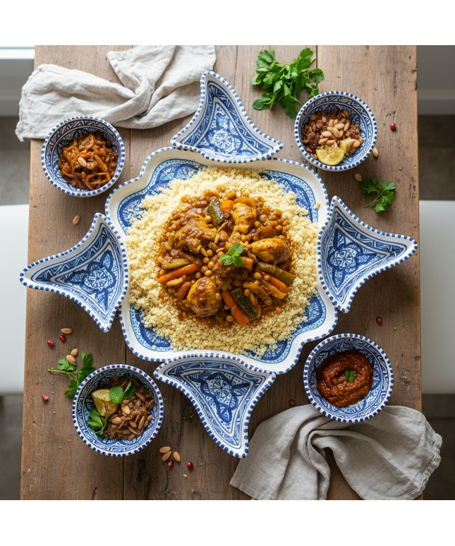 Keramik Tapas Schale Blume