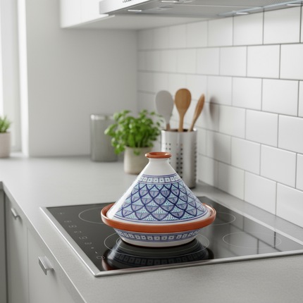 Tajine aus Keramik glasiert – handgefertigt - Aleya Keramik