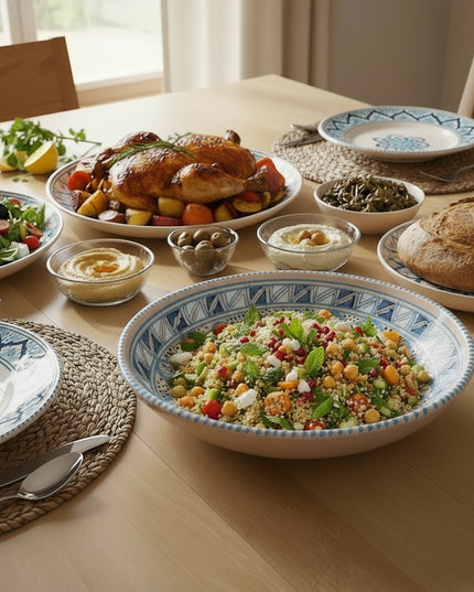 Keramik Flache Schale