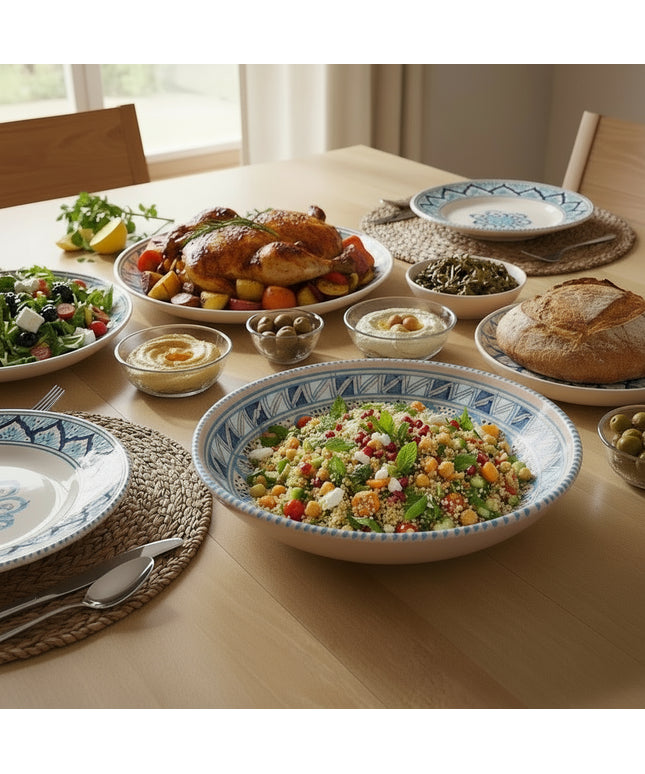 Keramik Flache Schale