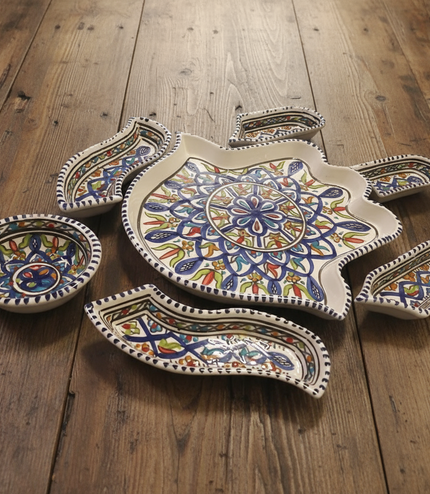 Tapas-Schale Fatima-Hand, Hamsa