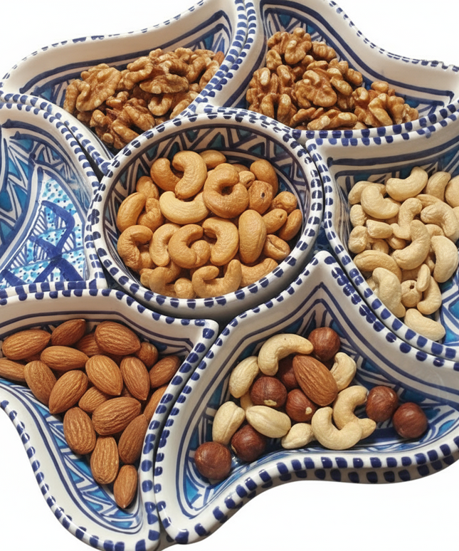 Keramik Tapas Schale Blume