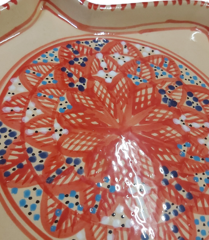 Keramik Tapas Schale Hand der Fatima, Hamsa