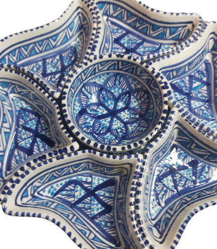 Keramik Tapas Schale Blume