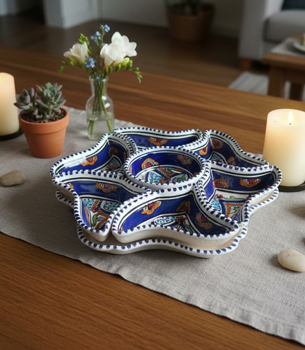 Tapas-Schale „Blume“ – handgefertigt