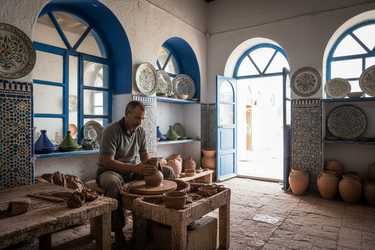 can you make it more real and the envirment looks more arabic speacially tunisian