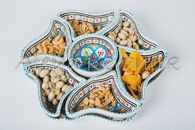 Tapas-Schale „Blume“ – handgefertigt